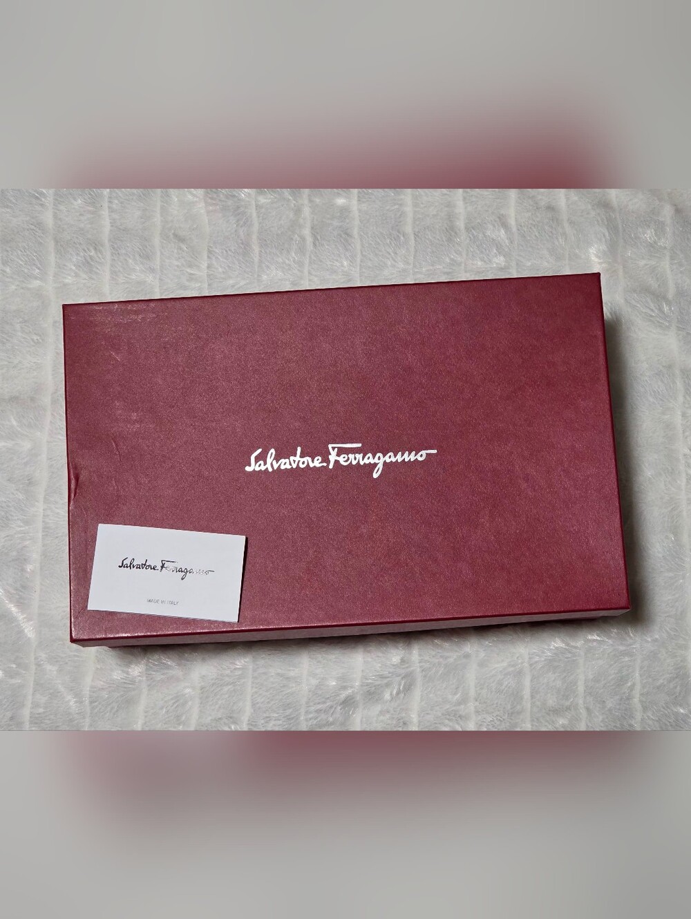 Salvatore Ferragamo Empty Box-13.6"Wx8.5"Hx4.75"D